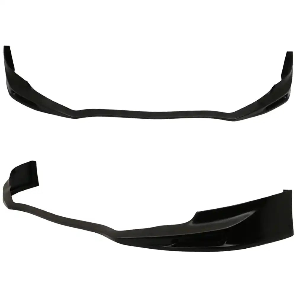 2011-2014 Acura TSX Unpainted Black Front Bumper Lip PU Unpainted Black