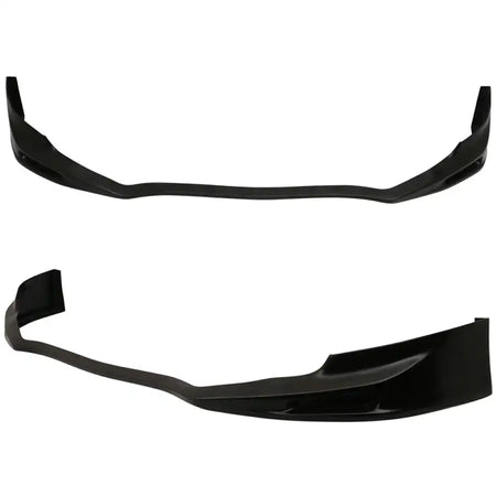 2011-2014 Acura TSX Unpainted Black Front Bumper Lip PU Unpainted Black