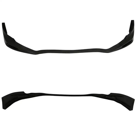 2011-2014 Acura TSX Unpainted Black Front Bumper Lip PU Unpainted Black