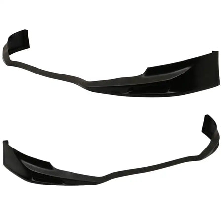 2011-2014 Acura TSX Unpainted Black Front Bumper Lip PU Unpainted Black
