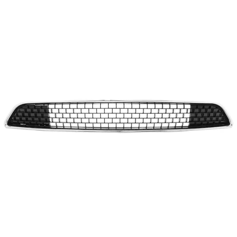 2011-2014 Chrysler 300 SRT8 Front Bumper Lower Grille SRT8 Style Chrome& Gloss Black ABS Mesh Grill Replacement Chrome&