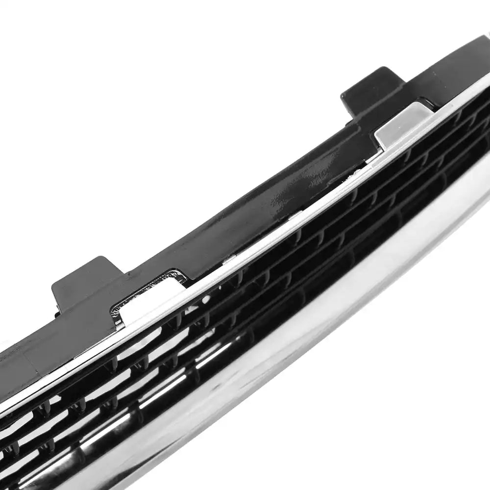 2011-2014 Chrysler 300 SRT8 Front Bumper Lower Grille SRT8 Style Chrome& Gloss Black ABS Mesh Grill Replacement Chrome&