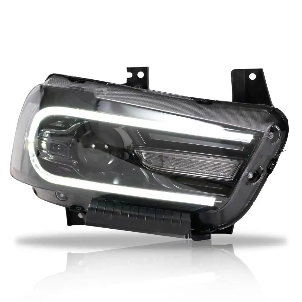 2011-2014 Dodge Charger DRL LED Headlights Lamps with 8 Colors