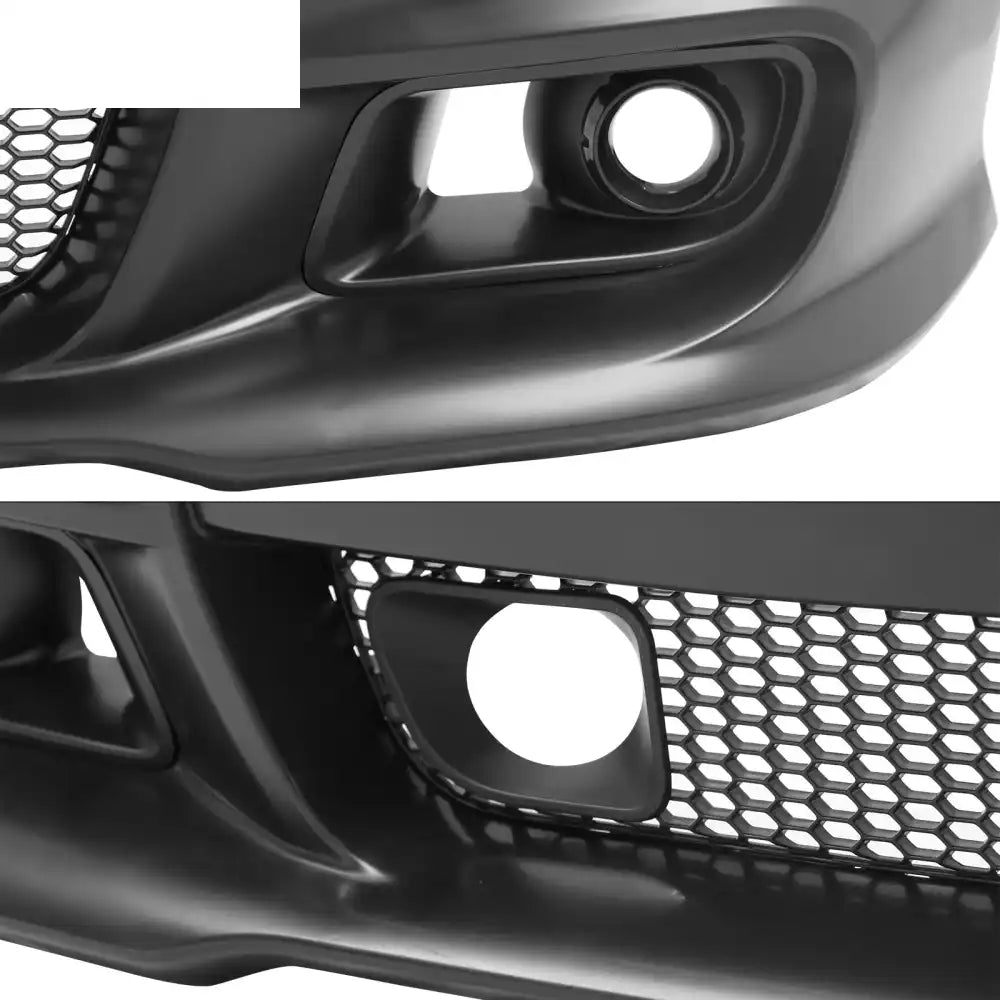 2011-2014 Dodge Charger Front Bumper Conversion Grilles SRT8 Style Black PP