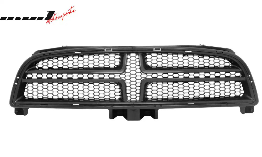 2011-2014 Dodge Charger Front Bumper Conversion Grilles SRT8 Style Black PP