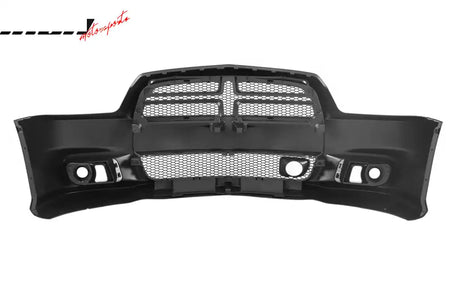 2011-2014 Dodge Charger Front Bumper Conversion Grilles SRT8 Style Black PP