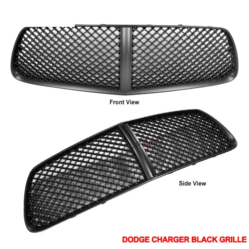 2011-2014 Dodge Charger RT SXT SE Pursuit Front Bumper Grille ABS