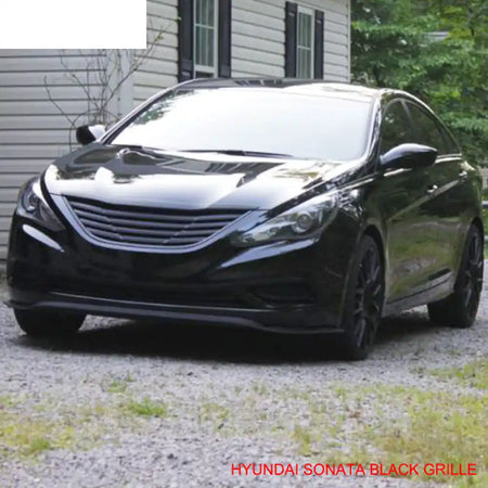 2011-2014 Hyundai Sonata Horizontal Style Front Upper Hood Grille ABS