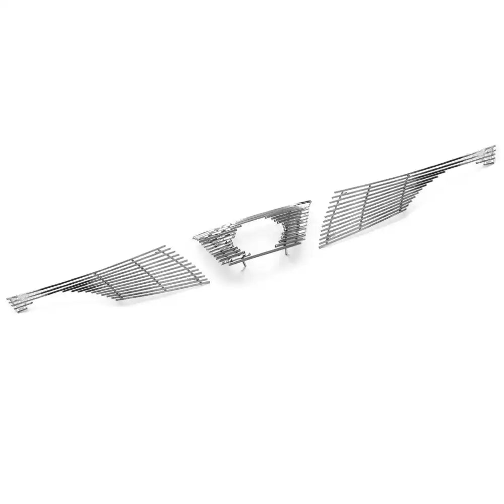 2011-2014 Nissan Juke Chrome Front Bumper Upper Billet Grille Insert Chrome
