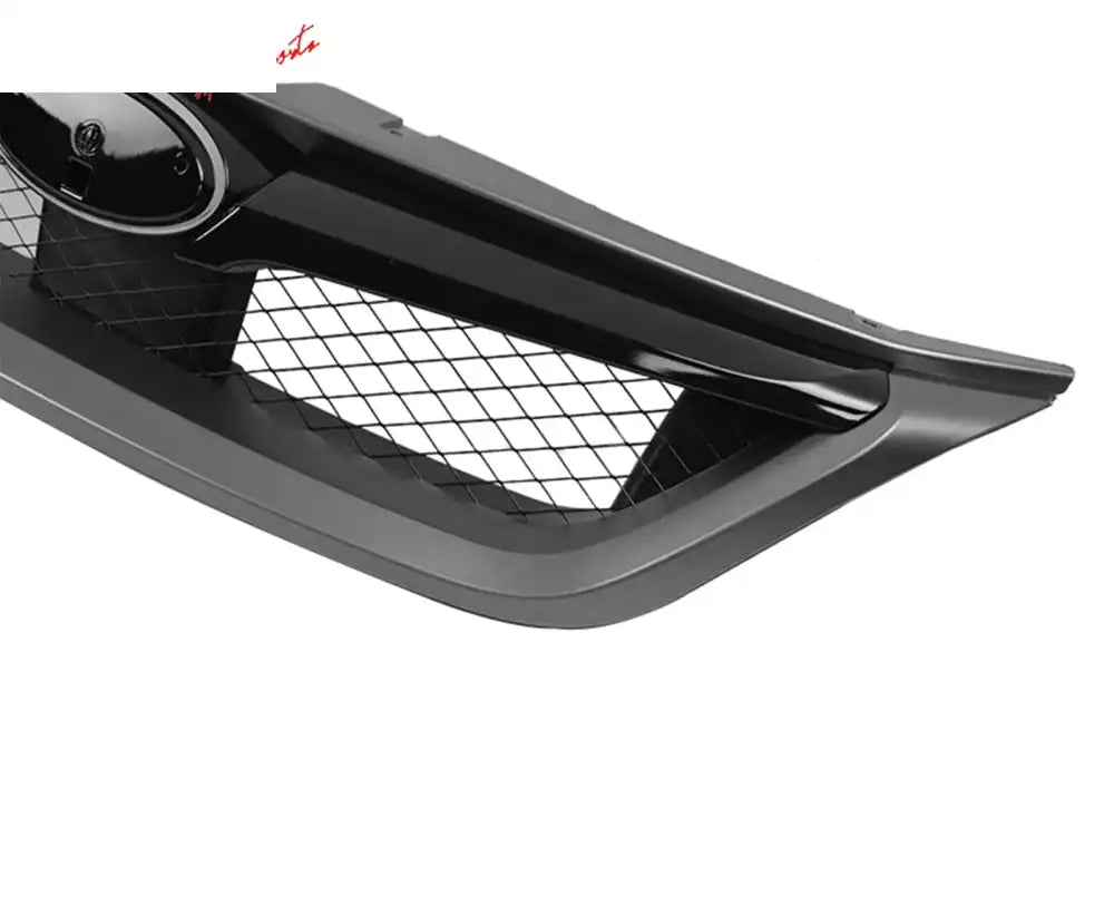 2011-2014 Subaru Impreza WRX OE Style Grille Gloss Black W/ Gray ABS