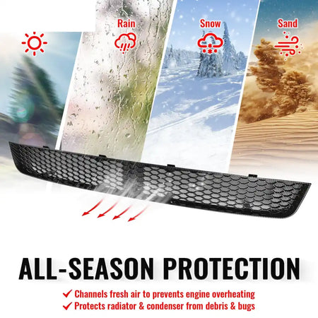 2011-2014 Subaru Impreza WRX & WRX STI Honeycomb Style Front Bumper Lower Grille Insect Prevention Carbon Fiber Print