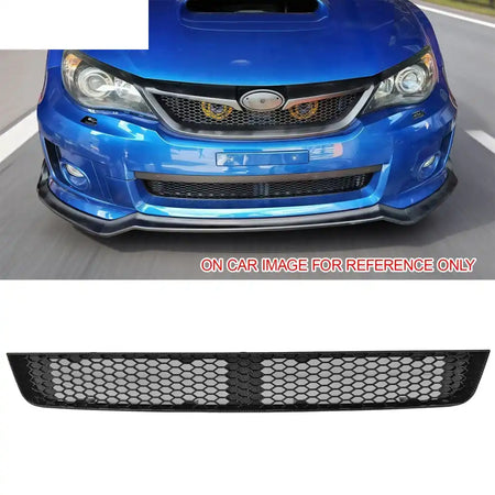 2011-2014 Subaru Impreza WRX & WRX STI Honeycomb Style Front Bumper Lower Grille Insect Prevention Carbon Fiber Print