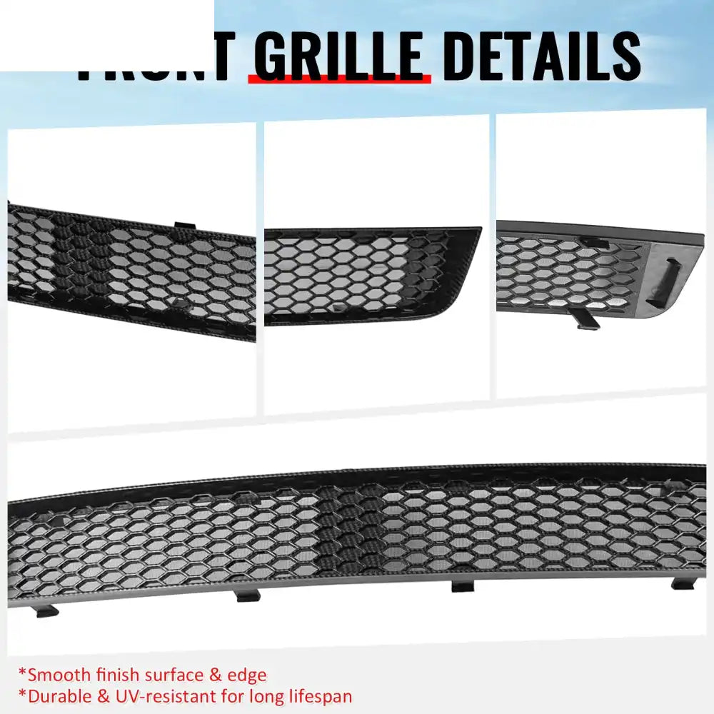 2011-2014 Subaru Impreza WRX & WRX STI Honeycomb Style Front Bumper Lower Grille Insect Prevention Carbon Fiber Print