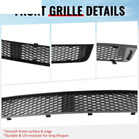 2011-2014 Subaru Impreza WRX & WRX STI Honeycomb Style Front Bumper Lower Grille Insect Prevention Carbon Fiber Print