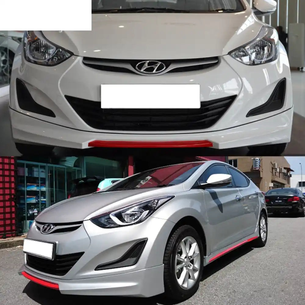 2011-2015 Hyundai Elantra Factory FL Style MD Sport Front Bumper Lip