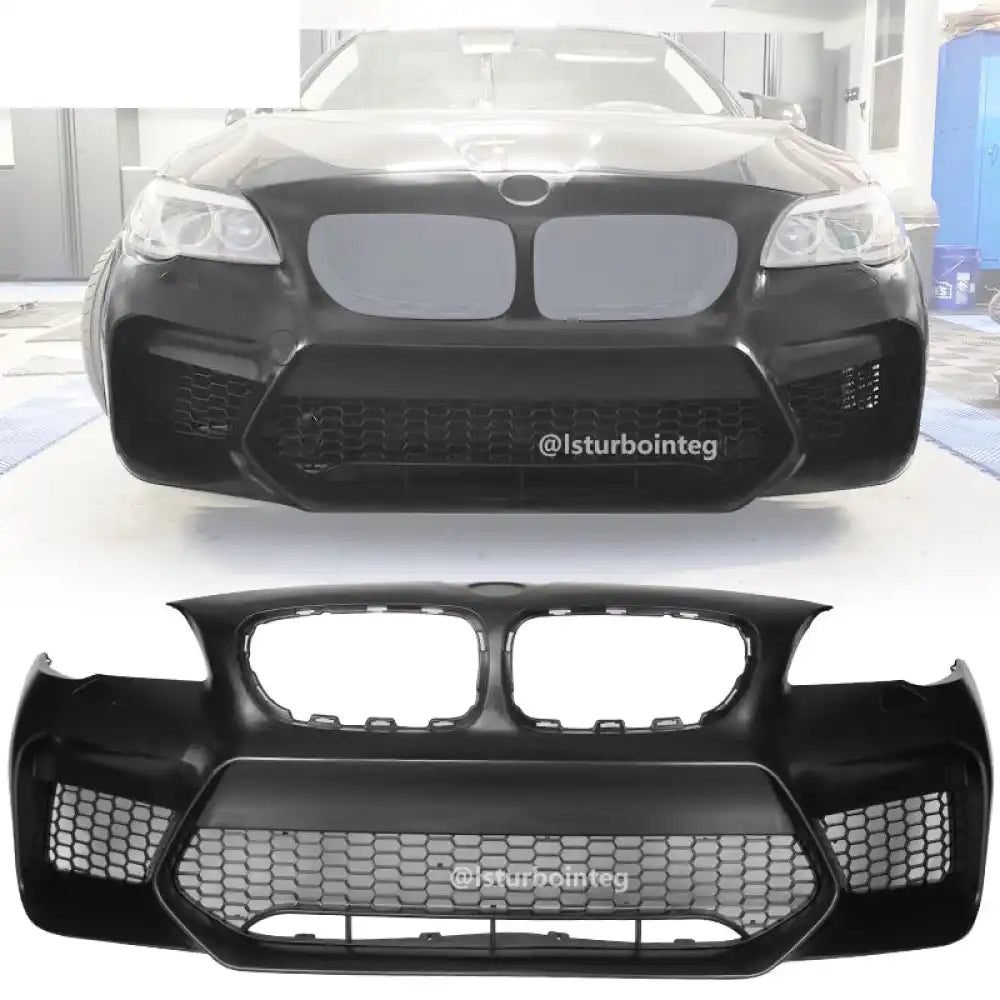 2011-2016 BMW 5 Series F10 Sedan M5 Style Unpainted Front Bumper PP