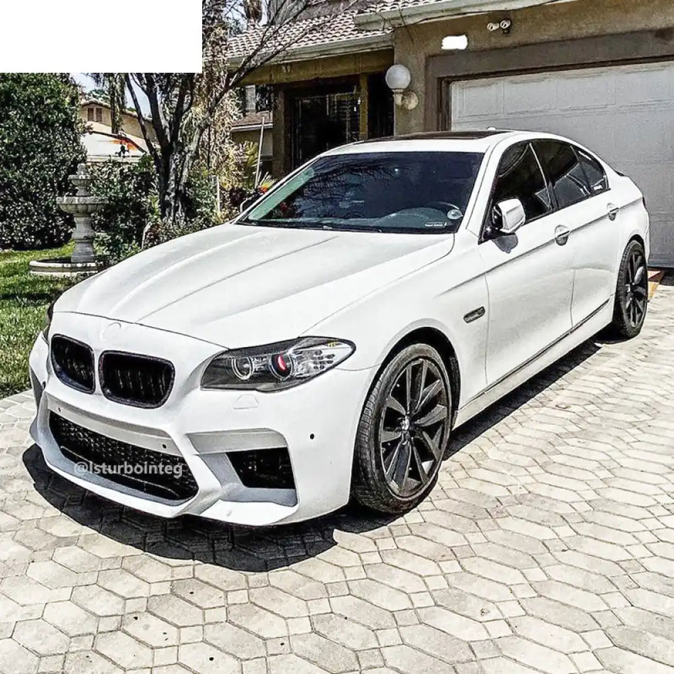 2011-2016 BMW 5 Series F10 Sedan M5 Style Unpainted Front Bumper PP