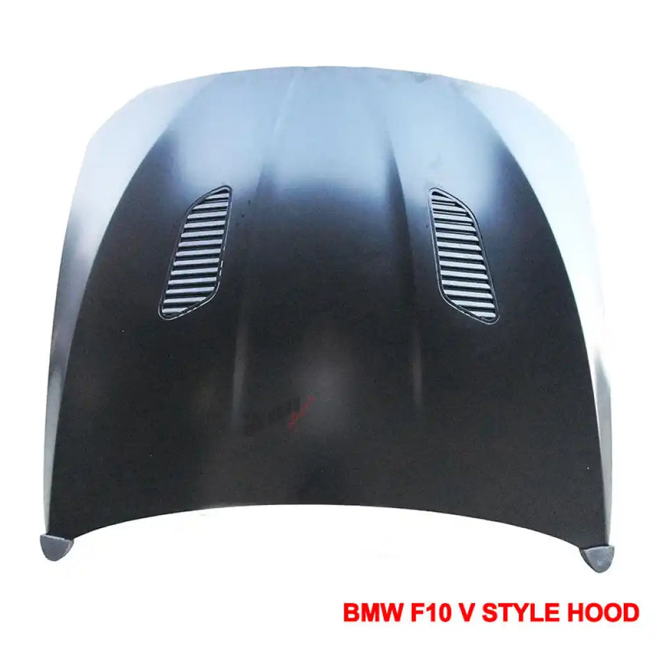 2011-2016 BMW F10 5 Series V Style Front Car Hood Bonnet Vent Aluminum