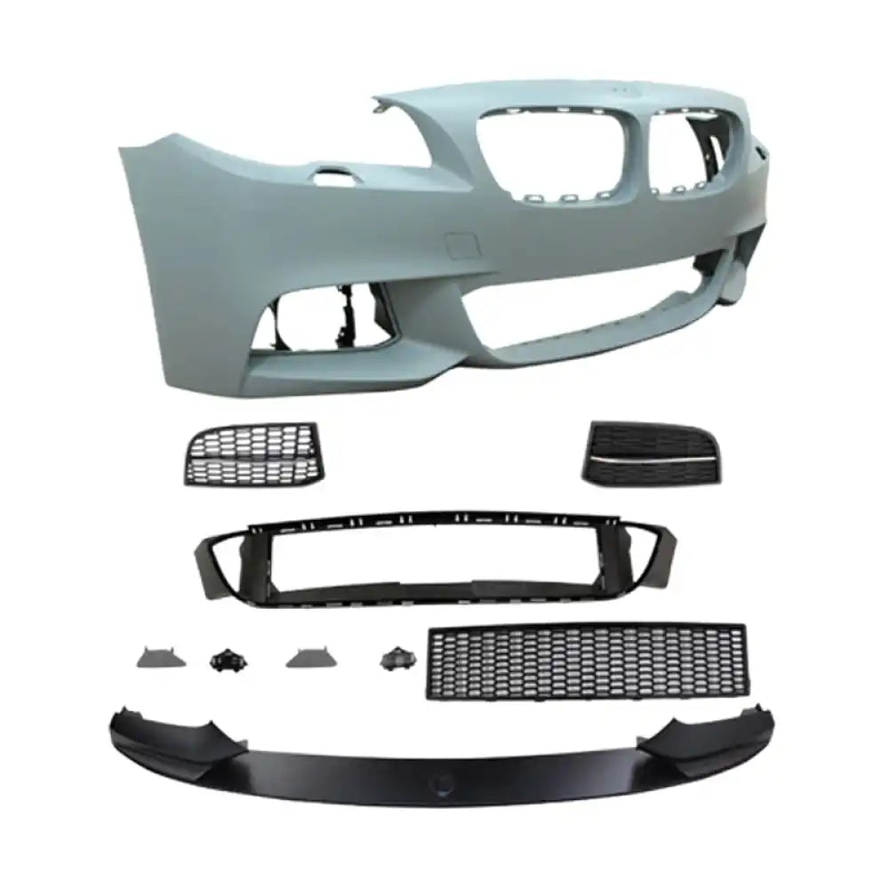 2011-2016 BMW F10 LCI 5 Series MP Style Grey Front Bumper Cover PP