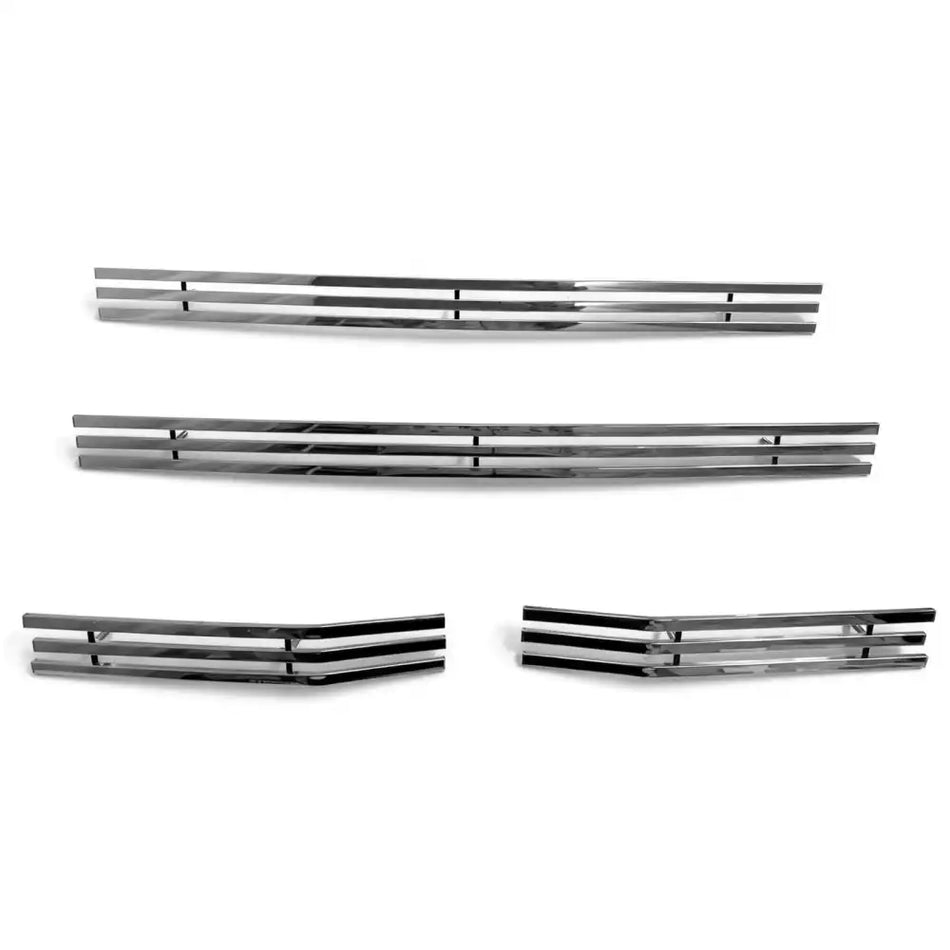 2011-2016 Ford F-250/F-350/F-450 Super Duty Billet Style Chrome Front Grille Stainless Steel