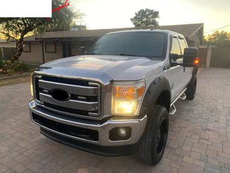 2011-2016 Ford F-250 OE Style Chrome Front Bumper Insert Grille ABS