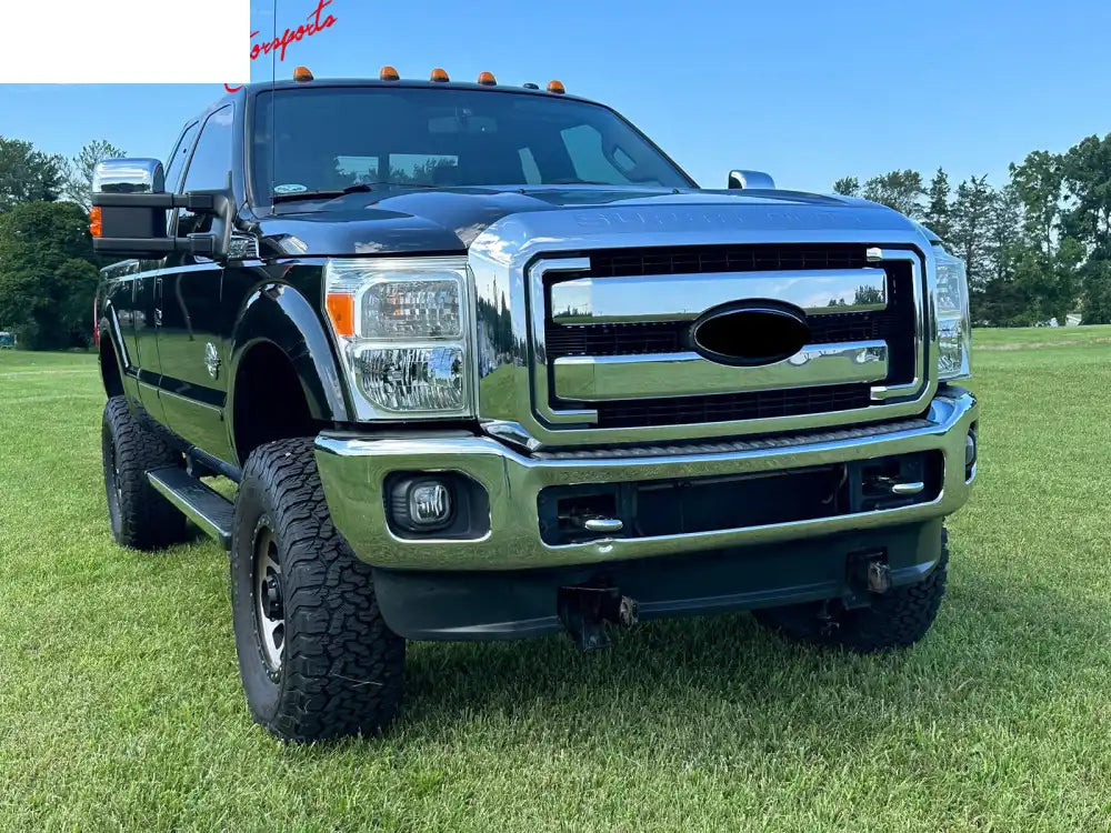 2011-2016 Ford F-250 OE Style Chrome Front Bumper Insert Grille ABS