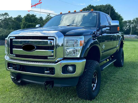 2011-2016 Ford F-250 OE Style Chrome Front Bumper Insert Grille ABS