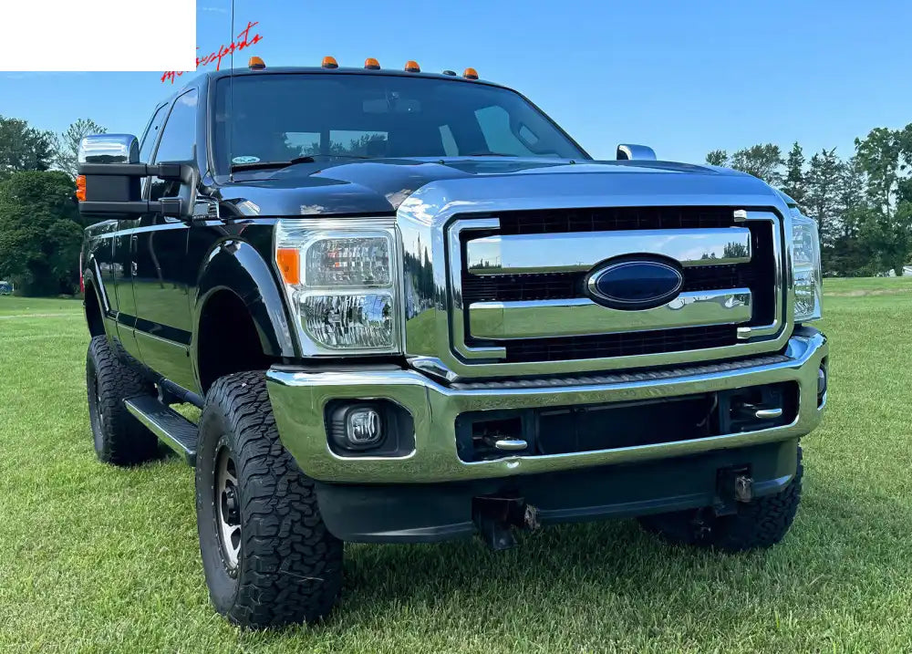2011-2016 Ford F-250 OE Style Chrome Front Bumper Upper Grille ABS