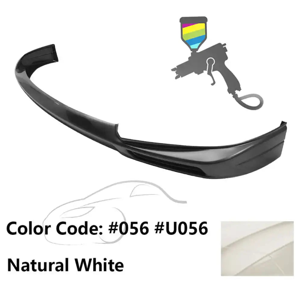 2011-2017 Toyota Sienna XL30 5Dr Van MP Front Bumper Lip Spoiler - ABS Painted #056, U056 Natural White