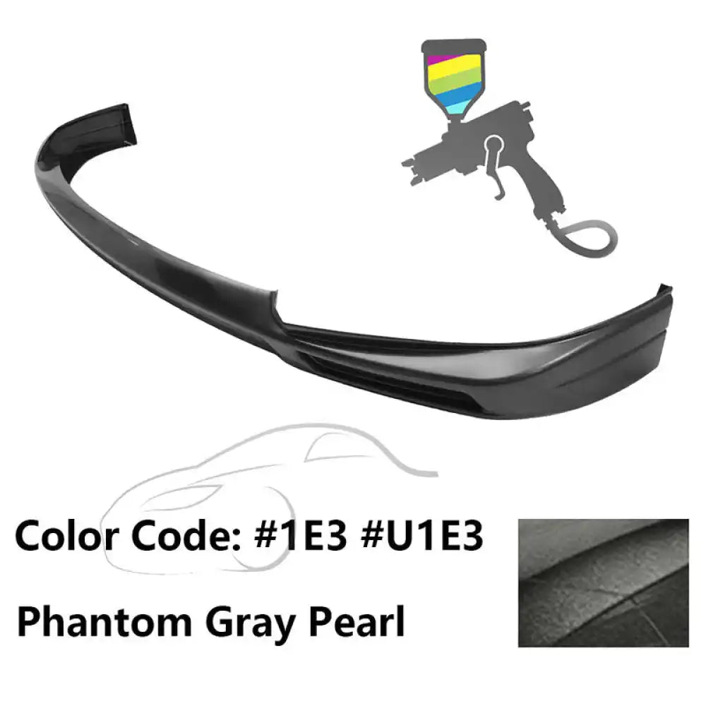 2011-2017 Toyota Sienna XL30 5Dr Van MP Front Bumper Lip Spoiler - ABS Painted #1E3, U1E3 Phantom Gray Pearl