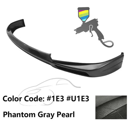 2011-2017 Toyota Sienna XL30 5Dr Van MP Front Bumper Lip Spoiler - ABS Painted #1E3, U1E3 Phantom Gray Pearl