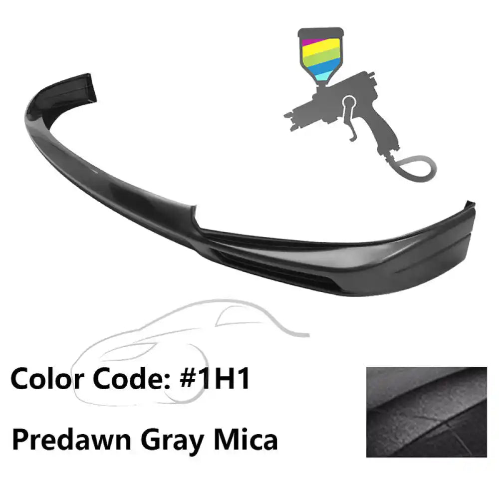 2011-2017 Toyota Sienna XL30 5Dr Van MP Front Bumper Lip Spoiler - ABS Painted #1H1 Predawn Gray Mica