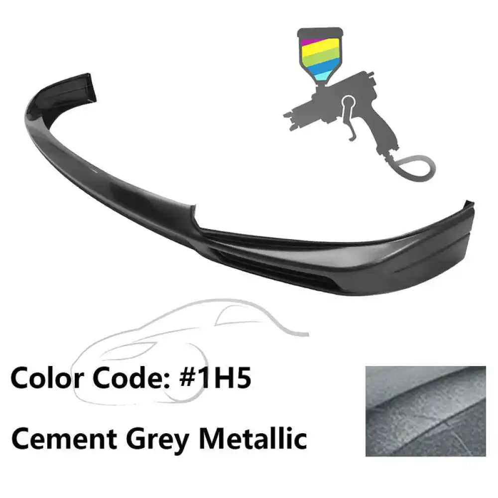 2011-2017 Toyota Sienna XL30 5Dr Van MP Front Bumper Lip Spoiler - ABS Painted #1H5 Cement Grey Metallic