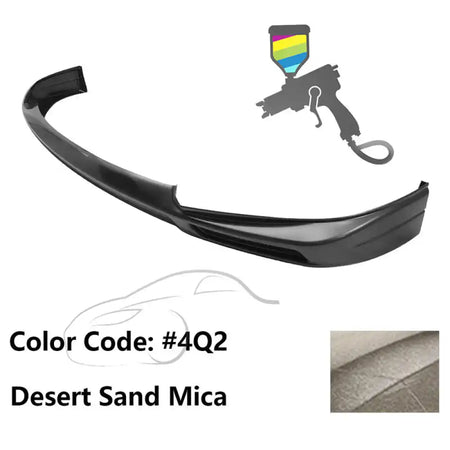 2011-2017 Toyota Sienna XL30 5Dr Van MP Front Bumper Lip Spoiler - ABS Painted #4Q2 Desert Sand Mica