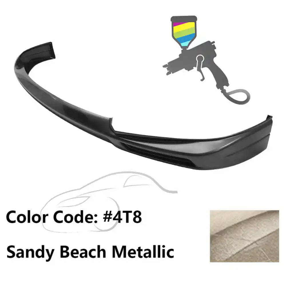 2011-2017 Toyota Sienna XL30 5Dr Van MP Front Bumper Lip Spoiler - ABS Painted #4T8 Sandy Beach Metallic