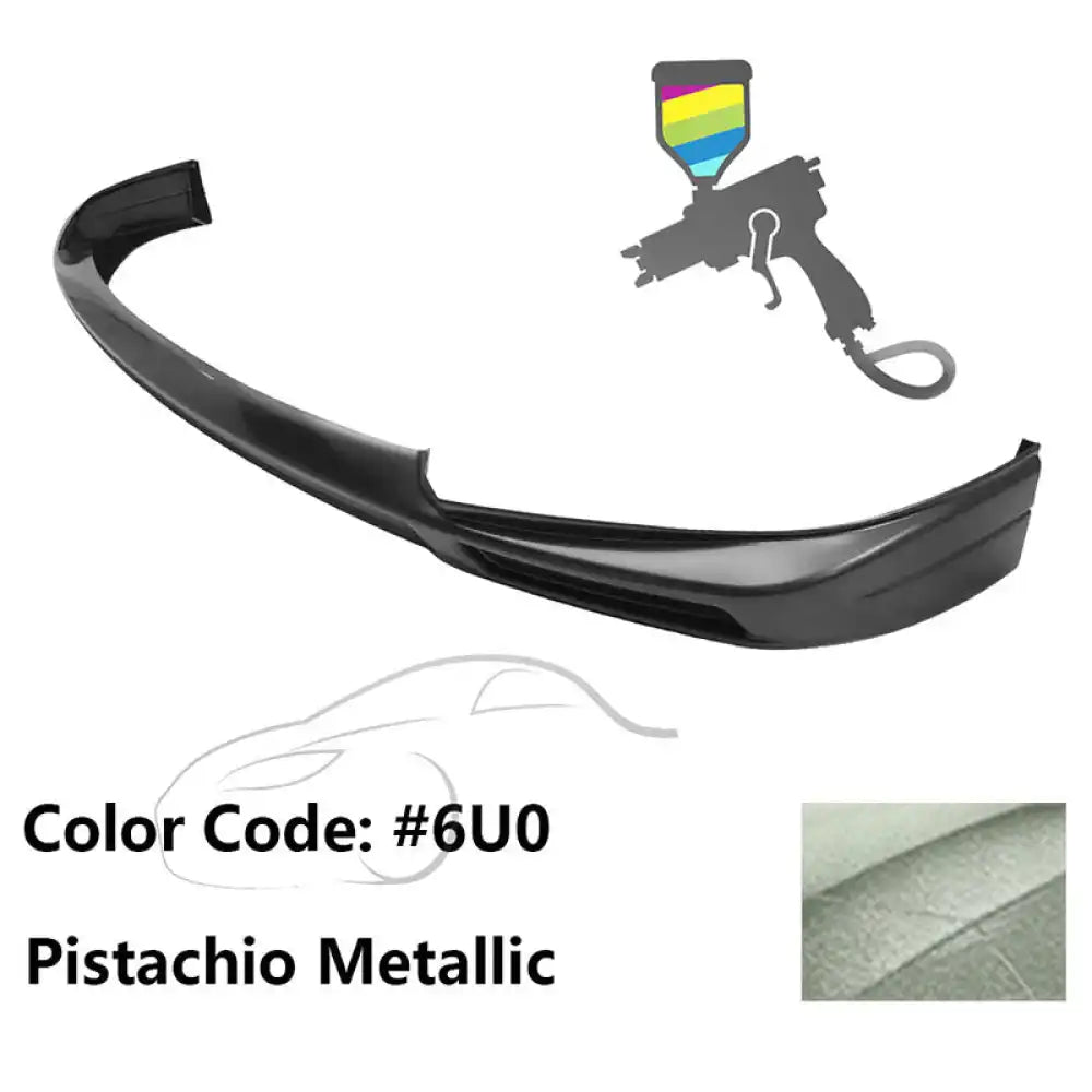 2011-2017 Toyota Sienna XL30 5Dr Van MP Front Bumper Lip Spoiler - ABS Painted #6U0 Pistachio Metallic