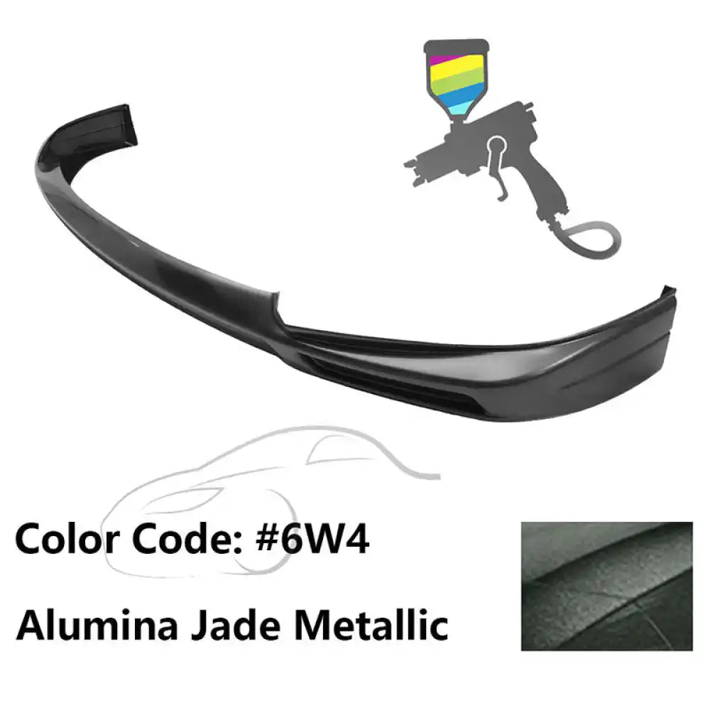 2011-2017 Toyota Sienna XL30 5Dr Van MP Front Bumper Lip Spoiler - ABS Painted #6W4 Alumina Jade Metallic
