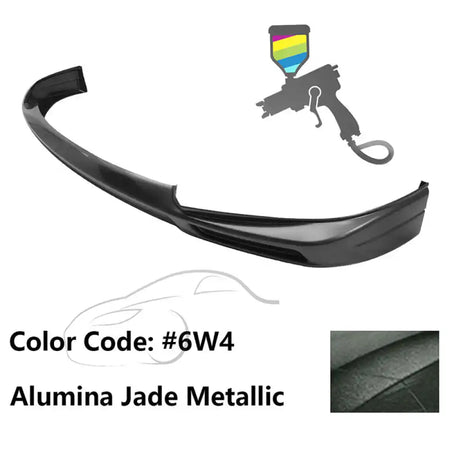 2011-2017 Toyota Sienna XL30 5Dr Van MP Front Bumper Lip Spoiler - ABS Painted #6W4 Alumina Jade Metallic