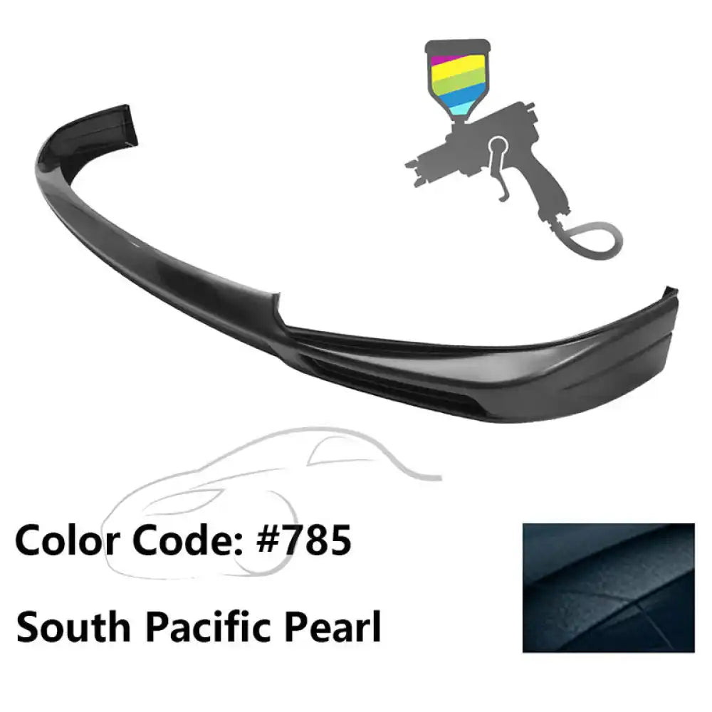 2011-2017 Toyota Sienna XL30 5Dr Van MP Front Bumper Lip Spoiler - ABS Painted #785 South Pacific Pearl