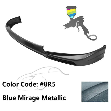 2011-2017 Toyota Sienna XL30 5Dr Van MP Front Bumper Lip Spoiler - ABS Painted #8R5 Blue Mirage Metallic