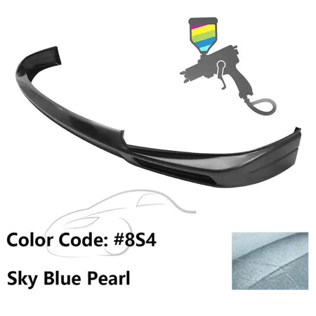 2011-2017 Toyota Sienna XL30 5Dr Van MP Front Bumper Lip Spoiler - ABS Painted #8S4 Sky Blue Pearl