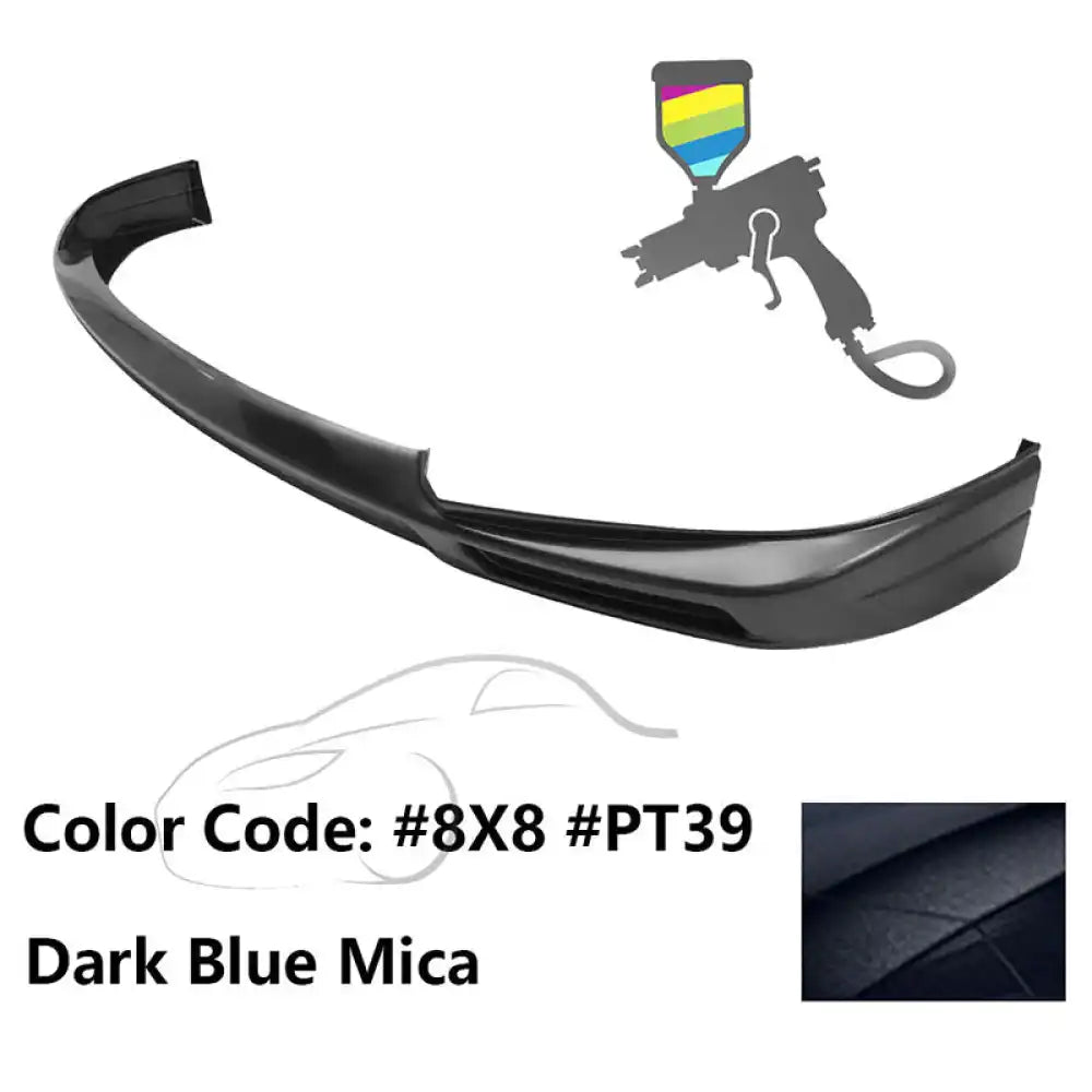 2011-2017 Toyota Sienna XL30 5Dr Van MP Front Bumper Lip Spoiler - ABS Painted #8X8, PT39 Dark Blue Mica