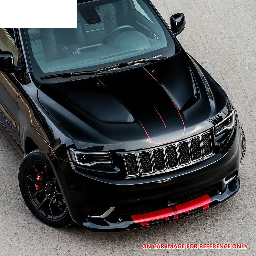 2011-2021 Jeep Grand Cherokee Trackhawk Style Front Hood Aluminum
