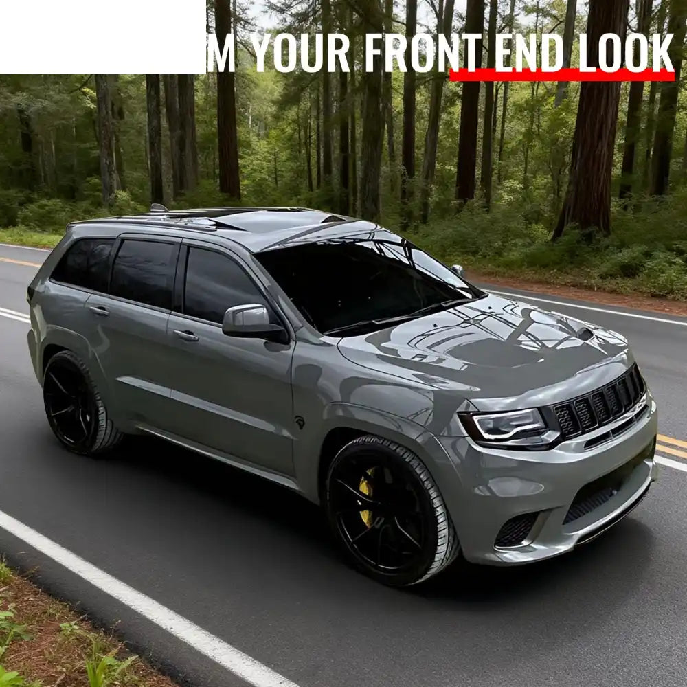 2011-2021 Jeep Grand Cherokee Trackhawk Style Front Hood Aluminum