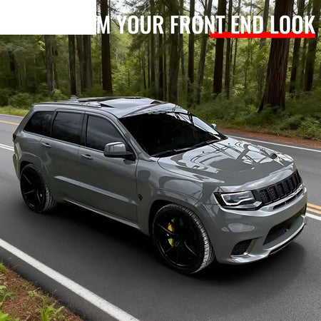 2011-2021 Jeep Grand Cherokee Trackhawk Style Front Hood Aluminum