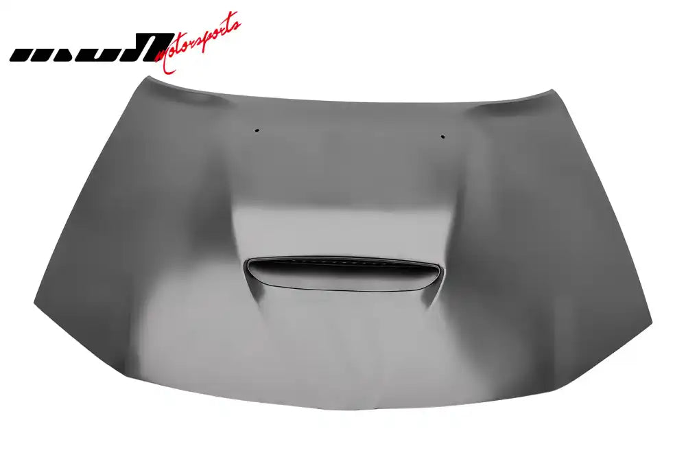 2011-2023 Chrysler 300 SRT Style Front Hood Scoop Vent Black Aluminum