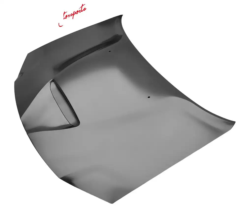 2011-2023 Chrysler 300 SRT Style Front Hood Scoop Vent Black Aluminum
