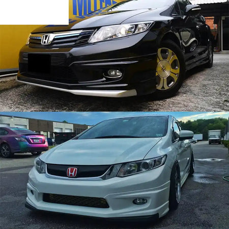 2012-2013 Honda Civic 2Dr JDM Front Bumper Mug Lip Conversion Foglight