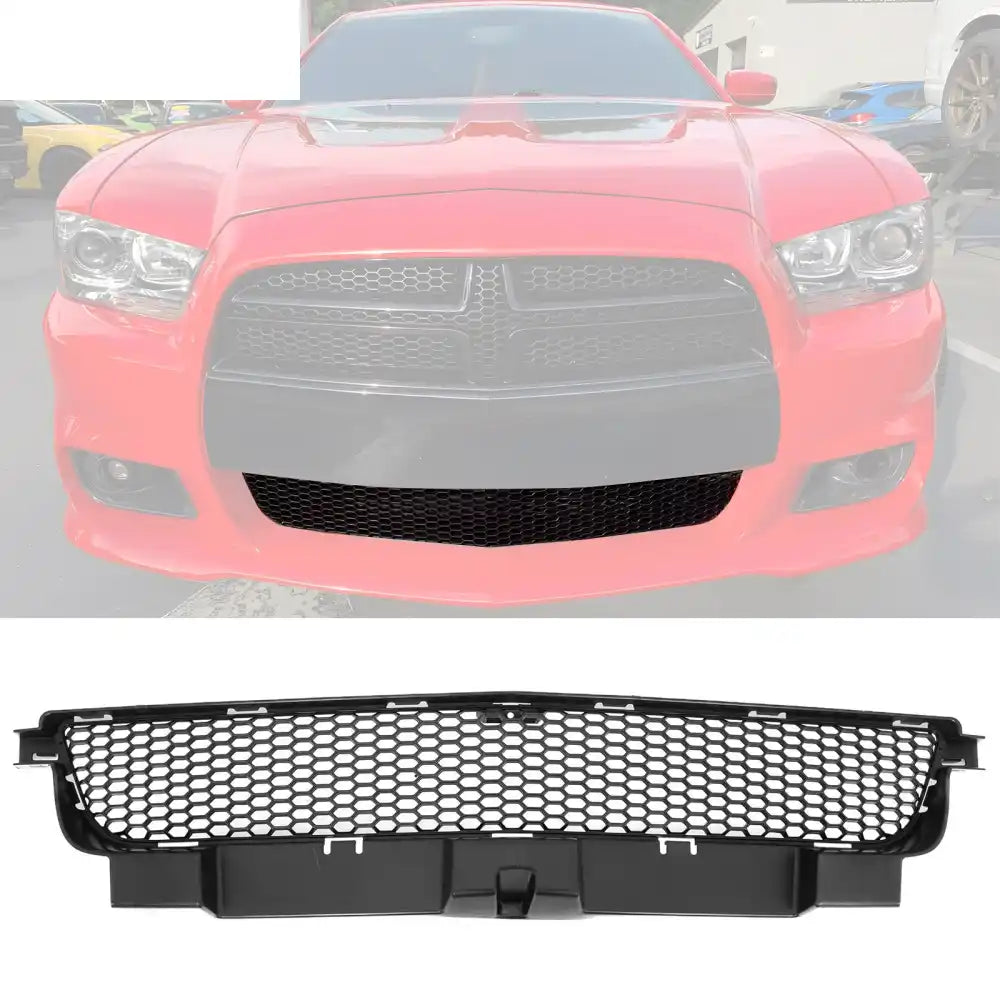 2012-2014 Dodge Charger SRT8 OE Style Front Lower Grille PP W/O ACC