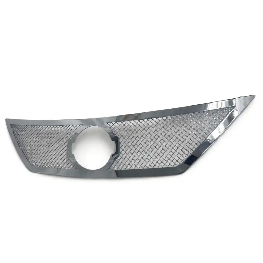 2012-2014 Nissan Versa Mesh Style Front Bumper Upper Grille Chrome Chrome